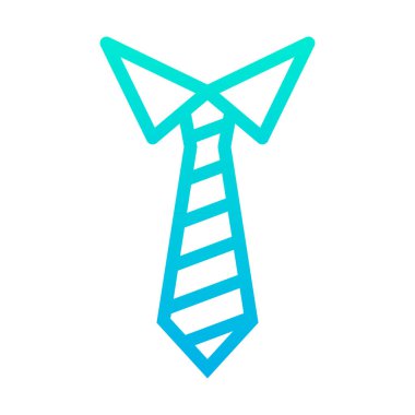 Takım elbisenin vektör çizimi, kravat