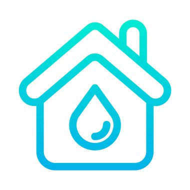 basit ev simgesini, vektör çizim