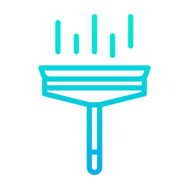 Tek bir izole simgenin vektör illüstrasyonu