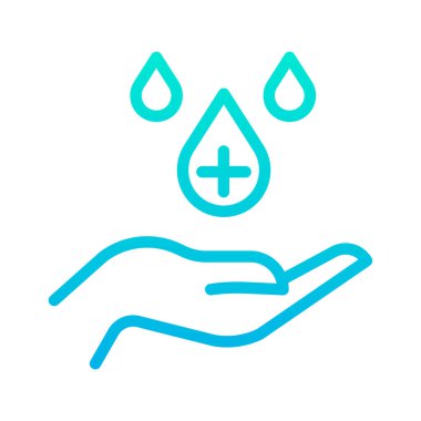 Beyaz arkaplanda basit fırça vektör resimleme