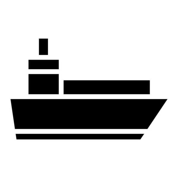 Schip Boot Vervoer Vector Illustratie — Stockvector