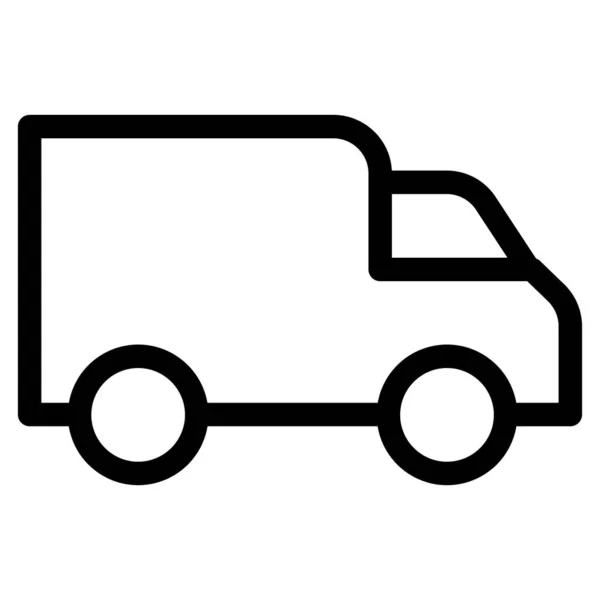 Transporte Icono Vector Simple Sobre Fondo Blanco — Vector de stock