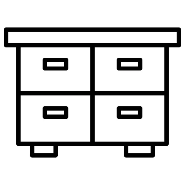 Garderobe Symbol Vektor Illustration — Stockvektor