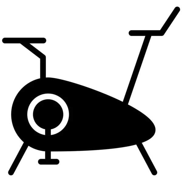 Fahrrad Web Symbol Einfache Illustration — Stockvektor