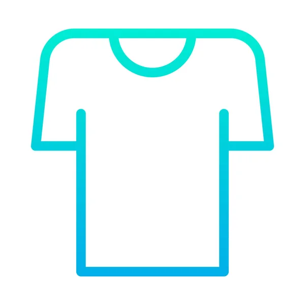 Shirt Ícone Simples Ilustração Vetorial — Vetor de Stock