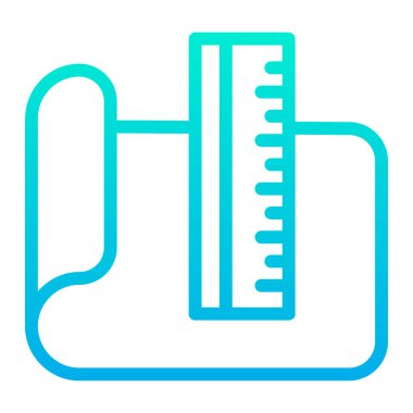 Minimalist vektör simgesini beyaza izole et 