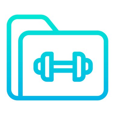 Dosya. Web simgesi basit illüstrasyon 