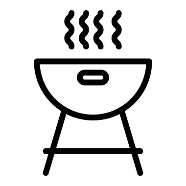 Basit yiyecek simgesi, vektör illüstrasyonu