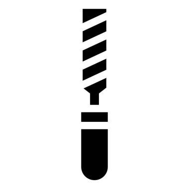 Bıçak. Web simgesi illüstrasyonu