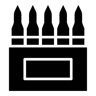 silah mermileri, silah vektör çizimi 