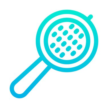 Süzgeç ağ simgesi vektör illüstrasyonu 