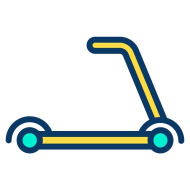 Mobilet. Web simgesi basit illüstrasyon