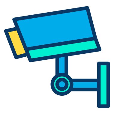 Kamera. Web simgesi basit illüstrasyon 