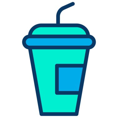 Kahve fincanı. Basit tasarım