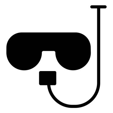 Gözlükler. Web simgesi basit tasarım