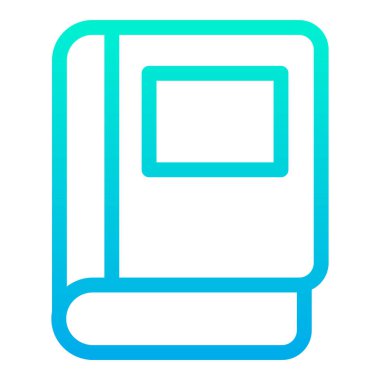 Kitap. Web simgesi basit tasarım