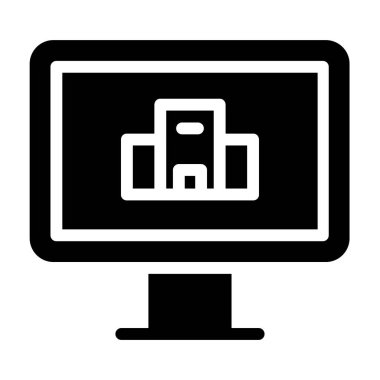 bilgisayar simgesi, vektör illüstrasyonu