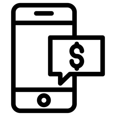 iş ve finans düz vektör simgesi 