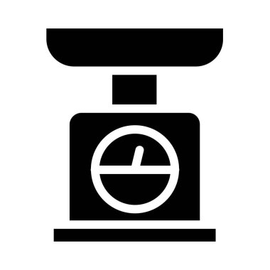 ağırlık ölçekli vektör illüstrasyonu