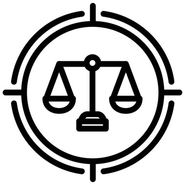 Ölçek. Web simgesi basit tasarım