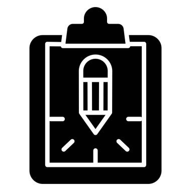 Beyaz arkaplanda basit vektör simgesi