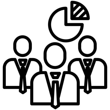 iş konsepti vektör illüstrasyonu basit sanat 