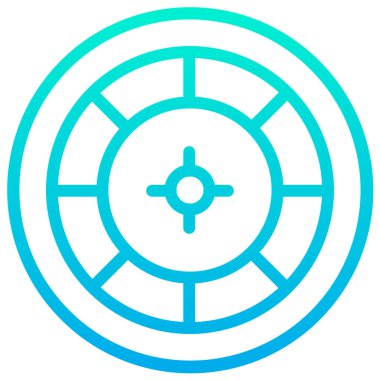 Hedef. Web simgesi basit illüstrasyon