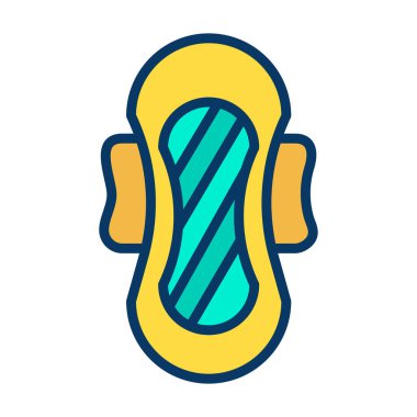 Çorap ikonu vektörü. Taslak havlu işareti. izole edilmiş sınır sembolü çizimi