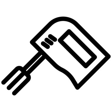 Kürek. Web simgesi basit illüstrasyon