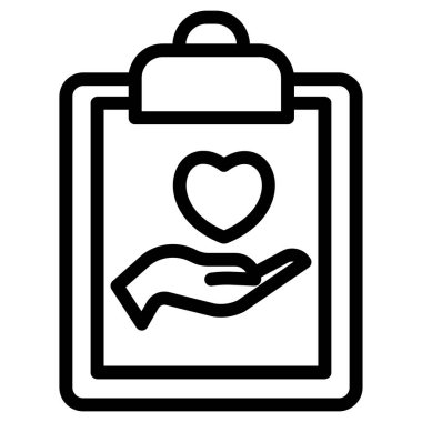 Beyaz arkaplan üzerindeki basit finans raporu vektör resimlemesi