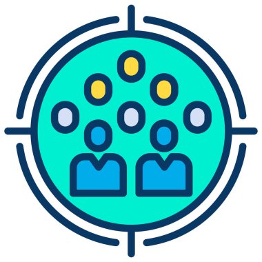 Basit kullanıcı arayüzü simgesi, vektör illüstrasyonu