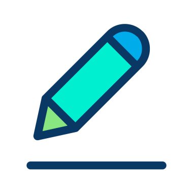 kalem simgesi vektör illüstrasyonu