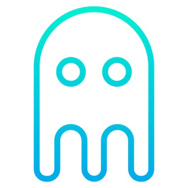 Uzaylı. Web simgesi basit illüstrasyon