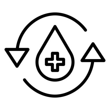 tıbbi ve sağlık vektör simgesi