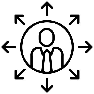 İş yönetimi. Basit resimleme