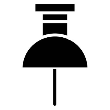 Lamba. Web simgesi basit illüstrasyon