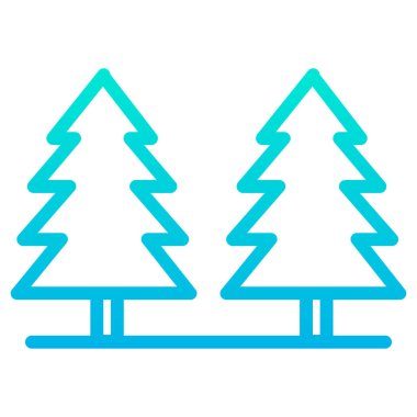 Çam Ağacı. Basit tasarım