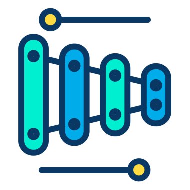 Smartphone Simgesi, vektör illüstrasyonu