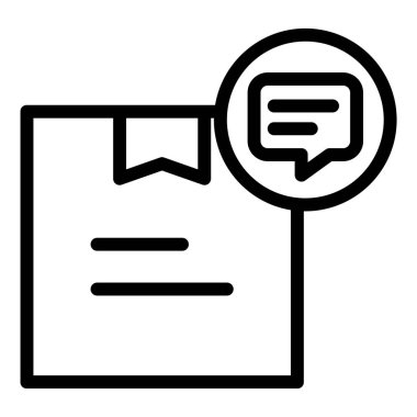 Sohbet kavramı basit sanat vektörü illüstrasyonu 