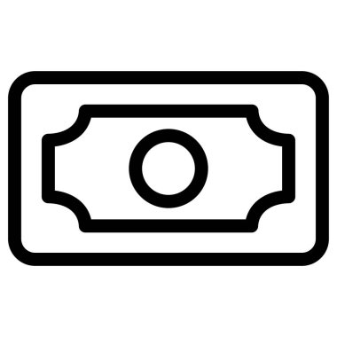 Para için. Web simgesi basit illüstrasyon 