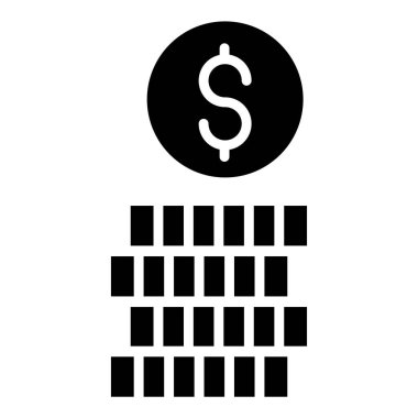 Bozukluklar. Web simgesi basit tasarım