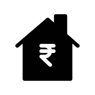 ev simgesi vektör illüstrasyonu