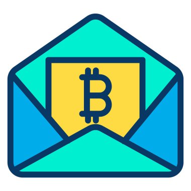 ileti ikonu vektör illüstrasyonu