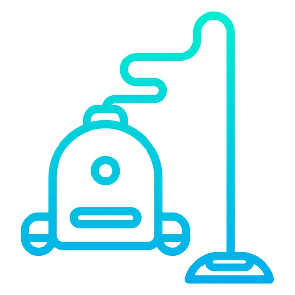 Vaccum Limpiador Icono Vector Simple Sobre Fondo Blanco — Archivo Imágenes Vectoriales