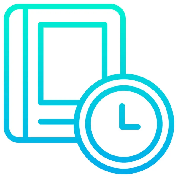 Time Simple Icon Vector Illustration — Stock Vector