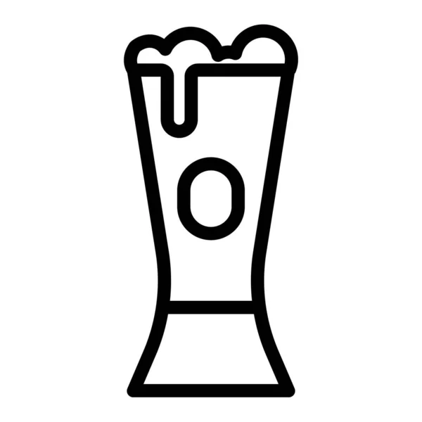 Beer Mug Icon Vector Illustration — Stock Vector