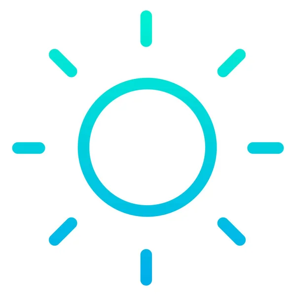 Simple Beach Vector Icon Illustration White Background Stock Vector by ...