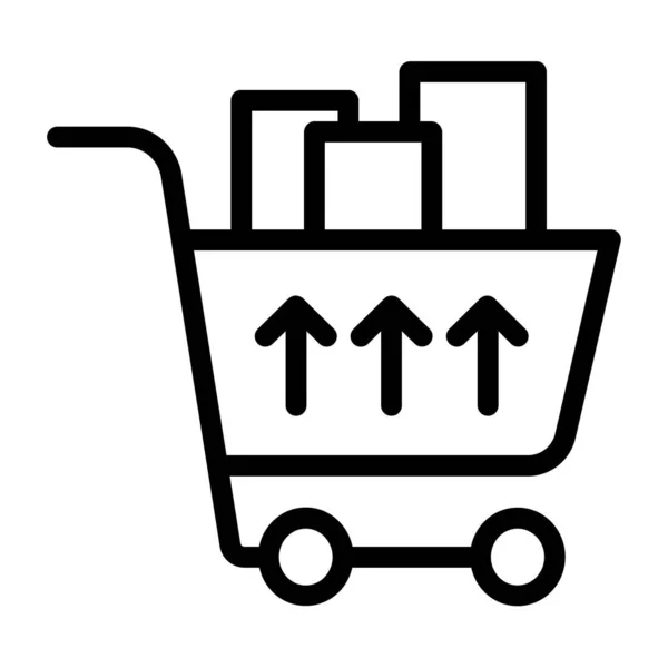 Trolley Icono Simple Ilustración Vectorial — Vector de stock
