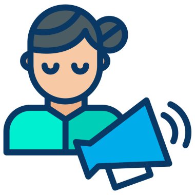 Pazarlama. Web simgesi basit illüstrasyon