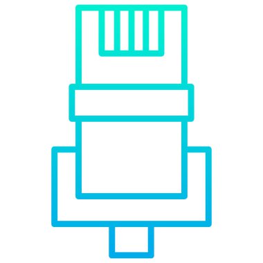 mikrofon simgesi, vektör illüstrasyonu